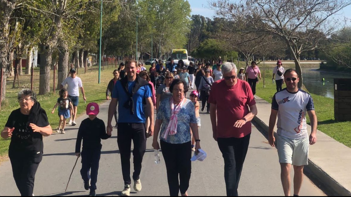 BelgranoMás de 200 personas participaron de la “Caminata Saludable”