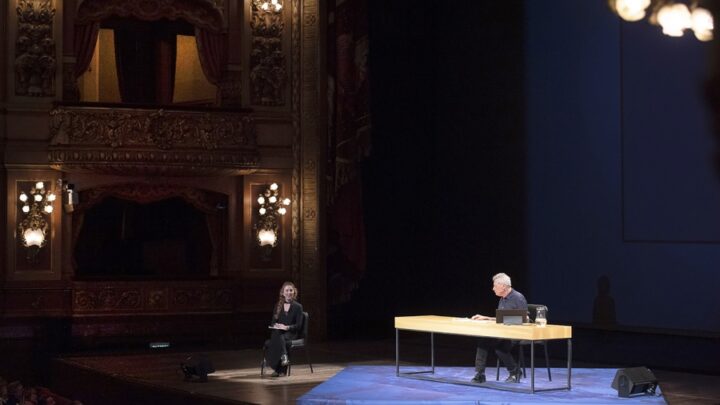 Concretó una visita postergadaEl escritor italiano Alessandro Baricco fue ovacionado en el Teatro Colón