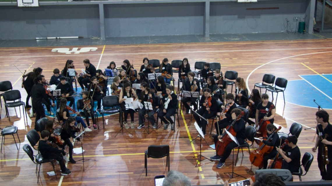 BalcarceLa Orquestas Infanto Juvenil hizo su primera presentación fuera de la ciudad