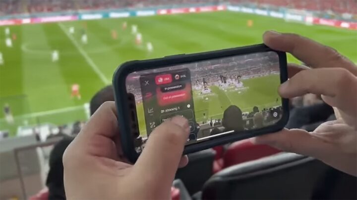 Con realidad aumentadaCómo es la app de la FIFA para acceder a estadísticas en tiempo real, en pleno partido