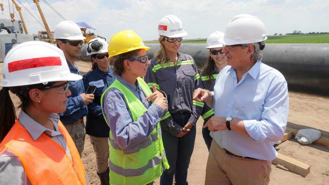 Gasoducto Néstor KirchnerFernández: «Esta es una obra central para el futuro energético de la Argentina»