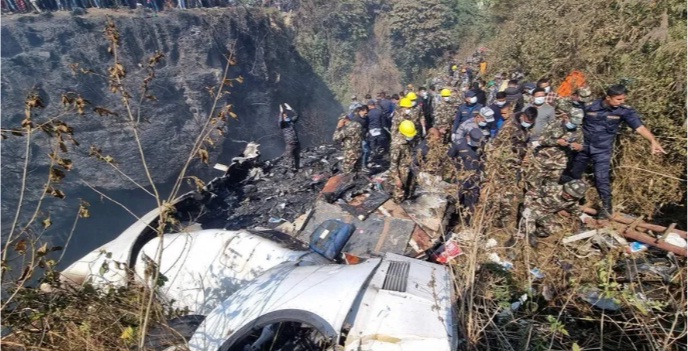 TragediaSe estrelló un avión en Nepal: al menos 68 muertos, entre ellos, una argentina
