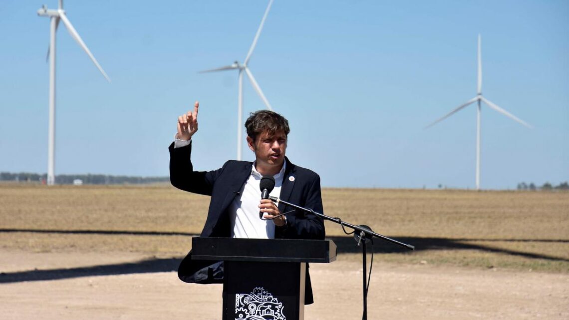 En coronel rosalesKicillof: «Nuestra provincia es la principal en generación energética de la Argentina»