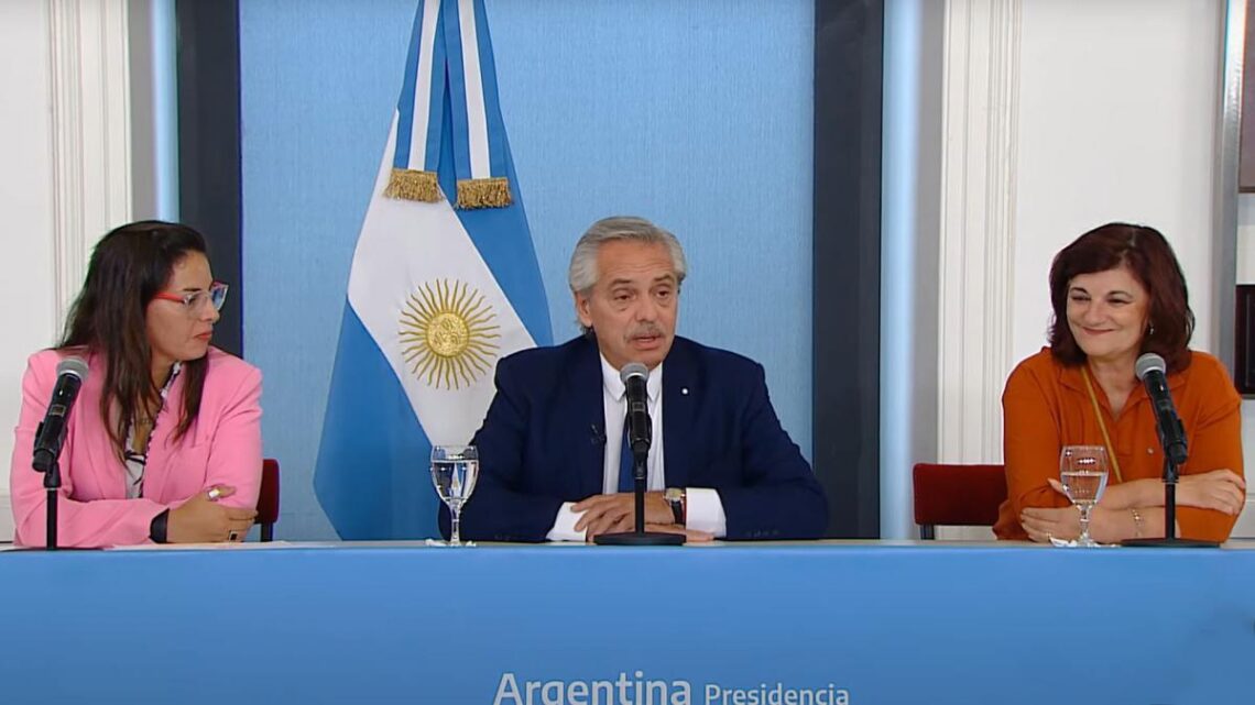 Relanzamiento del programa registradasFernández: «Queremos que Argentina evolucione hacia un mayor reconocimiento de derechos»