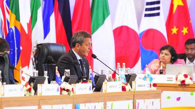 Cumbre del G20Massa pidió poner el costo de la guerra en la agenda de los organismos de crédito