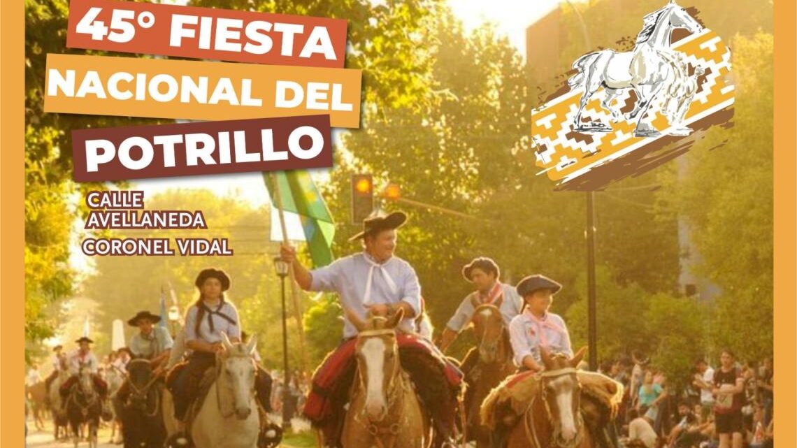 Mar ChiquitaA sí es la programación completa de la 45ª Fiesta Nacional del Potrillo