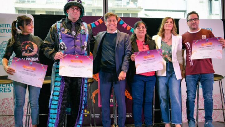 Teatro ArgentinoSe entregaron premios a proyectos artísticos de murgas, comparsas y agrupaciones de carnaval