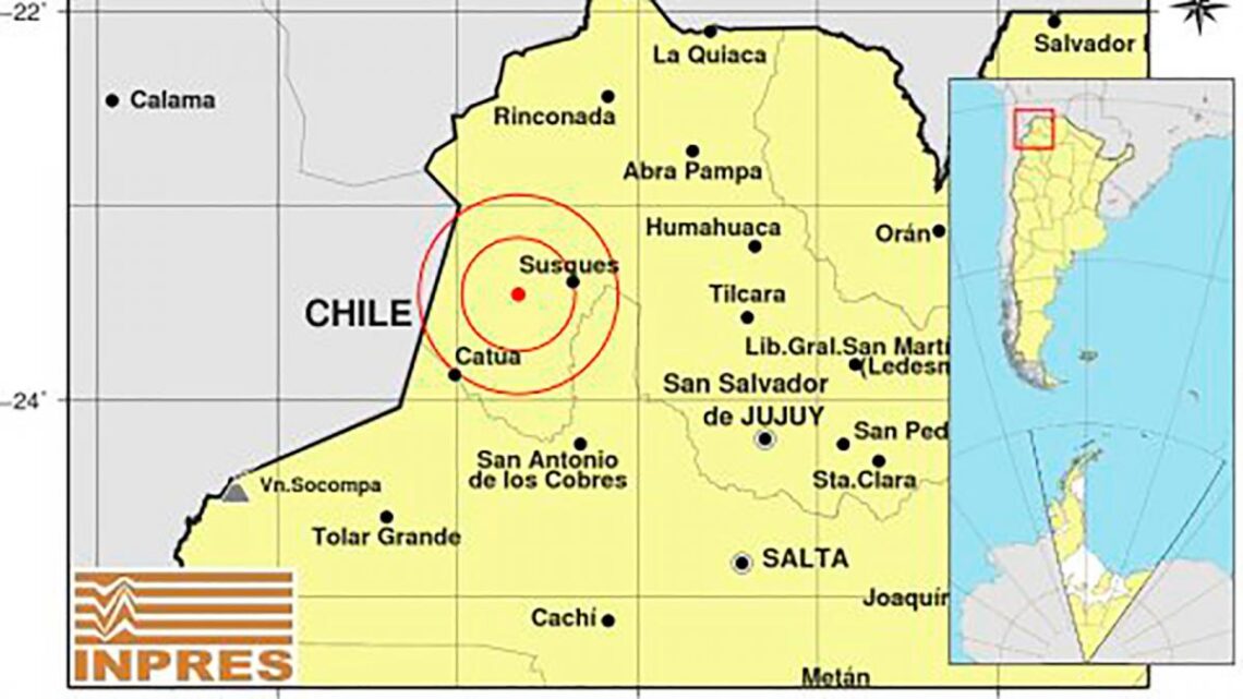Hubo otros dos movimientos telúricos menores Jujuy registró un sismo de 6,4 en la escala de Richter que también se sintió en Chile