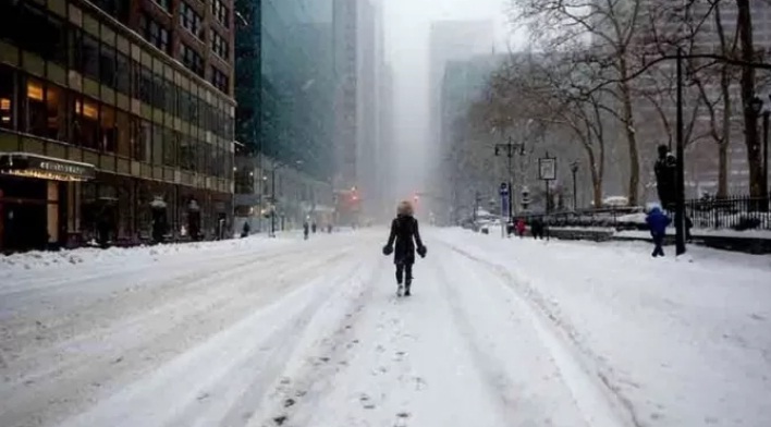 Cambio climáticoLa ciudad de Nueva York registró su mayor nevada en lo que va la temporada de invierno