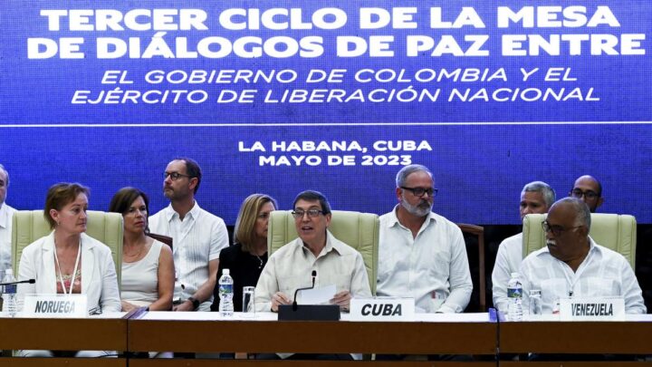 En La HabanaEl Gobierno colombiano y el ELN iniciaron el tercer ciclo de negociaciones de paz
