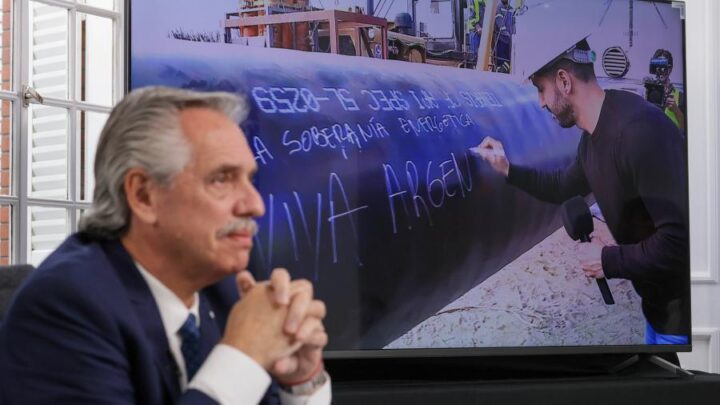 Última soldadura del gasoducto Néstor KirchnerAlberto Fernández: «Hoy estamos ganando en soberanía energética»