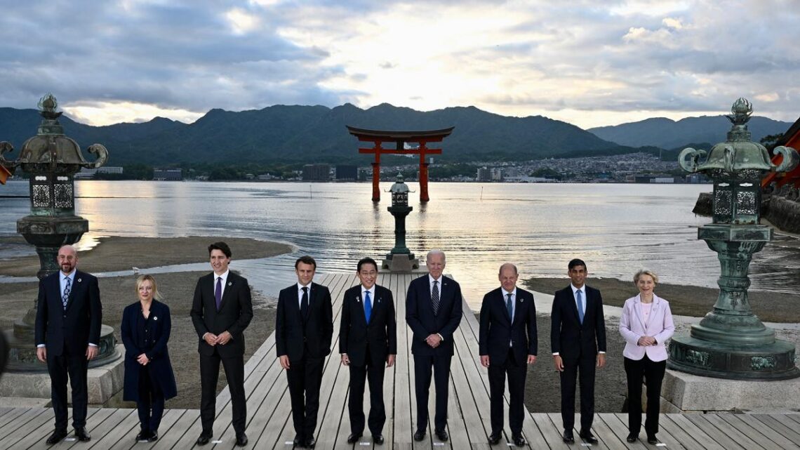 Cumbre en HiroshimaEl G7 anunció sanciones a Rusia y criticó el arsenal nuclear de China