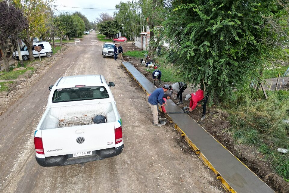MiramarLa Cooperativa de Otamendi ya cablea los nuevos barrios y avanzan obras de cordón cuneta en Miramar