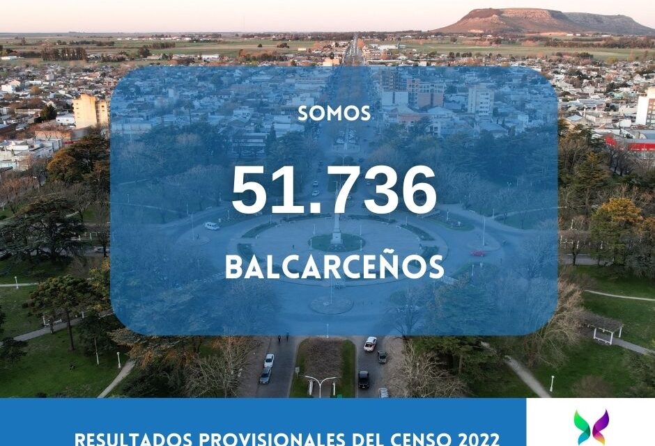 BalcarceDatos del censo: en Balcarce fueron registradas 51.736 personas