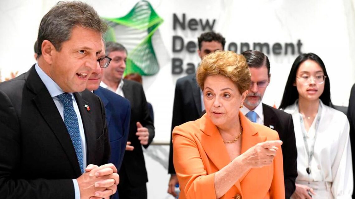 Con el aval de BrasilArgentina está a un paso de incorporarse al Banco de Desarrollo del Brics