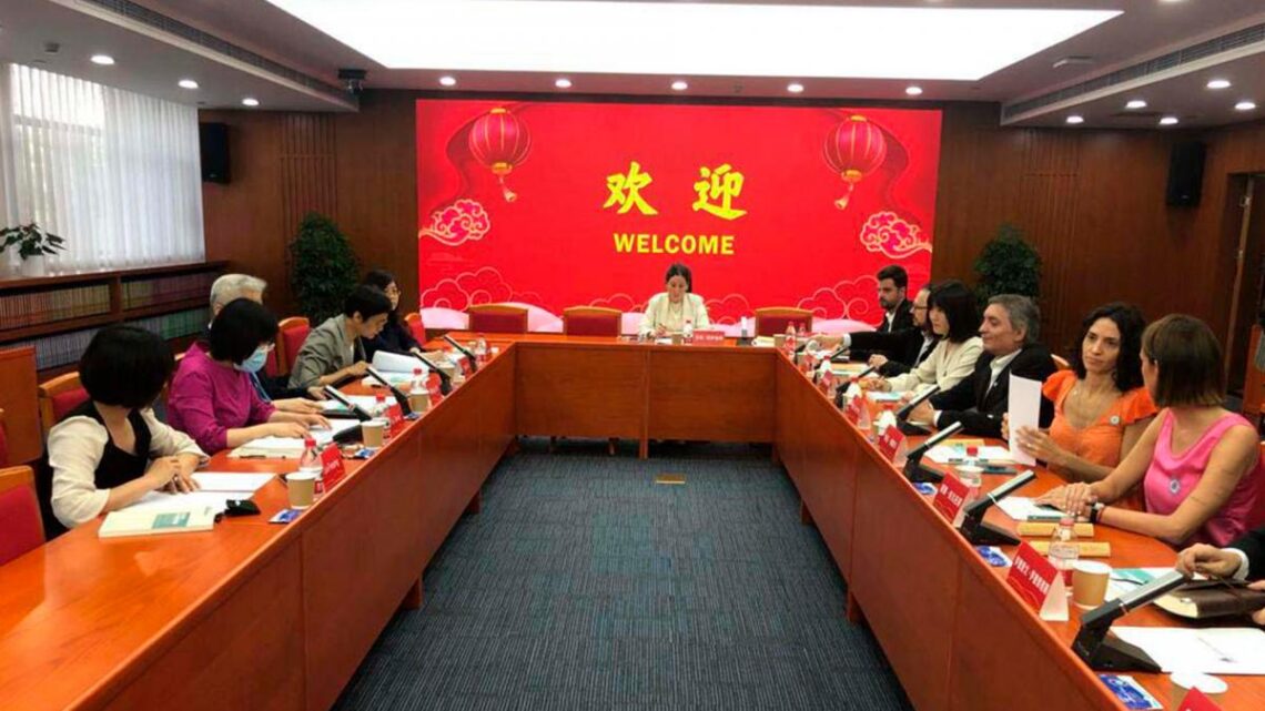 Visitó la Academia China de Ciencias SocialesPara Máximo Kirchner, el «desendeudamiento» del país entre 2003 y 2015 promovió vínculos con China