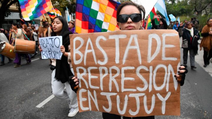 A un mes de la violenta jornadaMovilizaciones en Jujuy y Buenos Aires para repudiar la represión del Gobierno de Morales