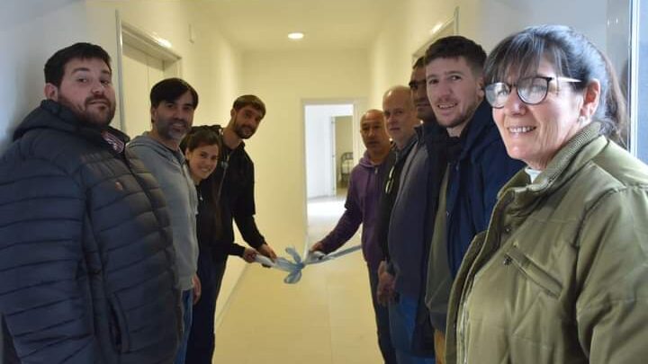 CASTELLI: MAS OBRAS EN SALUDFrancisco Echarren inauguró una nueva sala de oncología en el hospital Ramón Carrillo