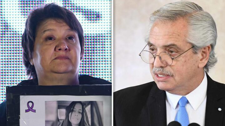 En resistenciaEl Presidente se reunió con Gloria Romero, la madre de Cecilia Strzyzowski
