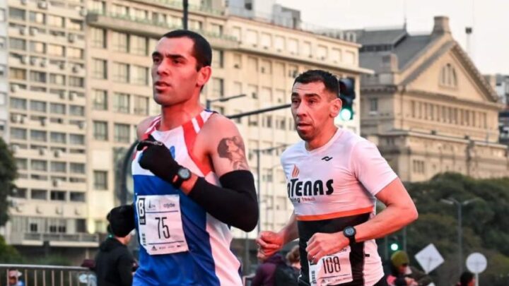 NecocheaNuevo récord necochense: Santibáñez destacado en la Media Maratón de Buenos Aires
