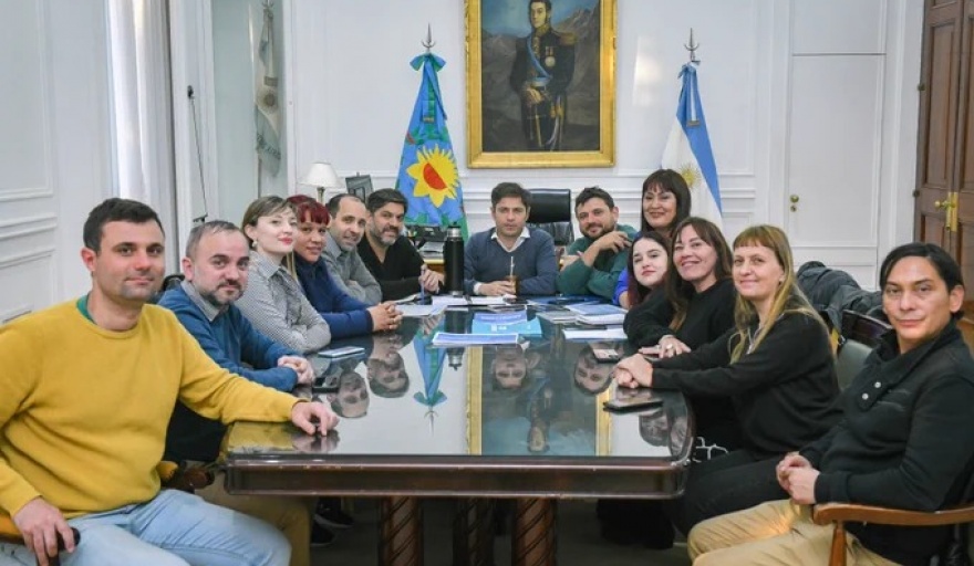 APOYOS PARA SERGIO MASSA PRESIDENTEKicillof se reunió con Juan Grabois, con la intención de coordinar acciones de campaña electoral
