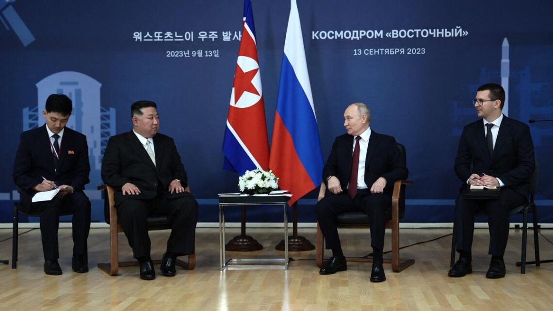 Tras el encuentro en RusiaEl líder norcoreano prometió a Putin ayudarlo en su lucha «contra el imperialismo»
