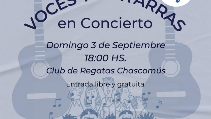 ESTE DOMINGO 3 DE SEPTIEMBRELa Orquesta Escuela de Chascomús dará un nuevo concierto gratuito, esta vez en el Club de Regatas