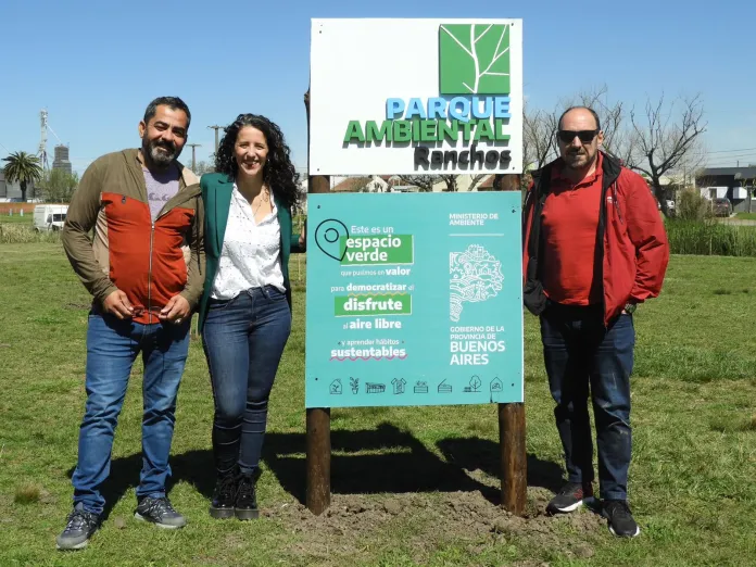 RanchosAutoridades del Ministerio de Ambiente recorrieron el Parque Ambiental de Ranchos