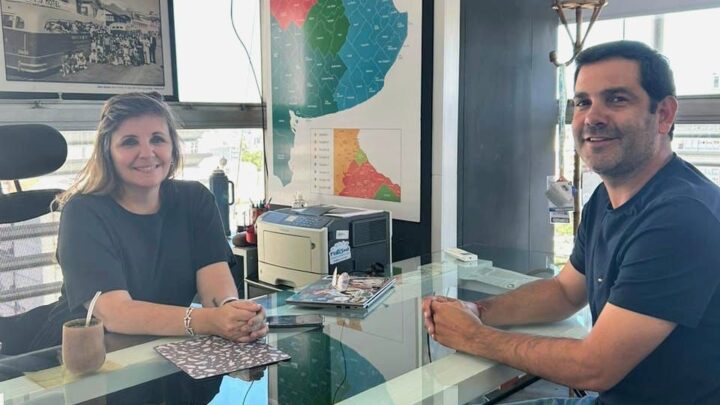 REUNION DEL INTENDENTE ELECTO EN LA PLATAEl nuevo gobierno municipal buscará consolidar a Dolores como una alternativa turística regional