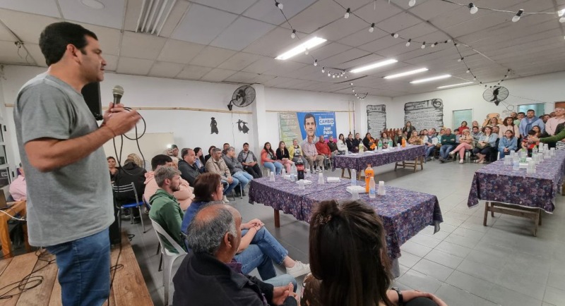 ELECCIONES DEL 19 DE NOVIEMBREJuan Pablo García hizo un llamamiento a los dolorenses para que voten a Massa como presidente