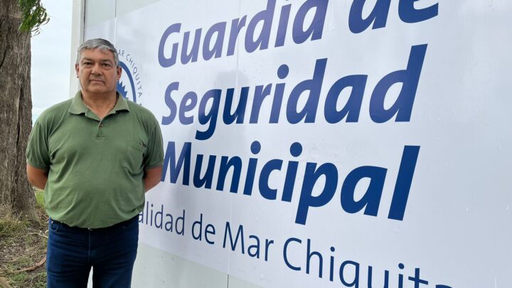 Mar ChiquitaPedro Mila, nuevo director de Seguridad municipal