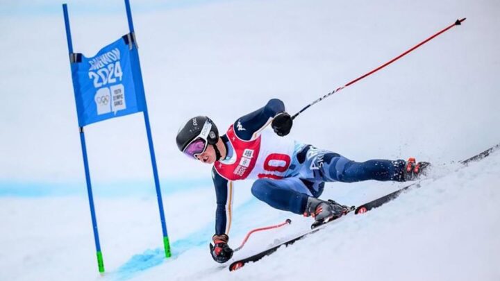 GANGWON 2024Nicolás Quintero se metió en entre los 10 mejores del Slalom Olímpico Juvenil
