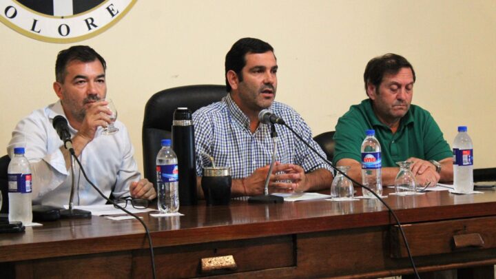 CONFERENCIA DE PRENSA Y MEDIDAS, EN DOLORESJuan Pablo García asumió importantes compromisos en materia de seguridad para la población local