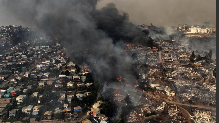 Ya hay 131 muertosBoric anunció medidas para socorrer a los afectados por los incendios en Chile
