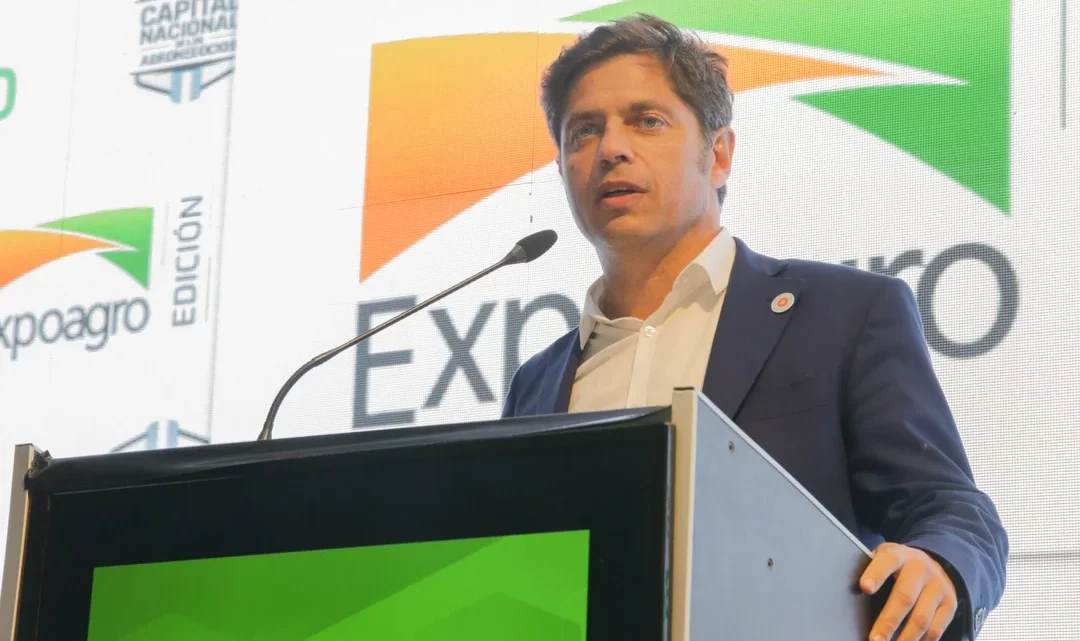 Axel KicillofEn la ExpoAgro 2024: «Somos la principal provincia agropecuaria de la Argentina”