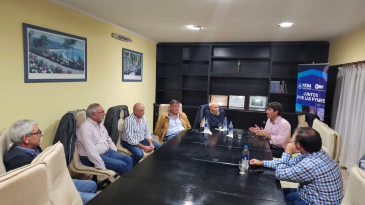repasó temas de interés provincialMatías Civale visitó General Belgrano